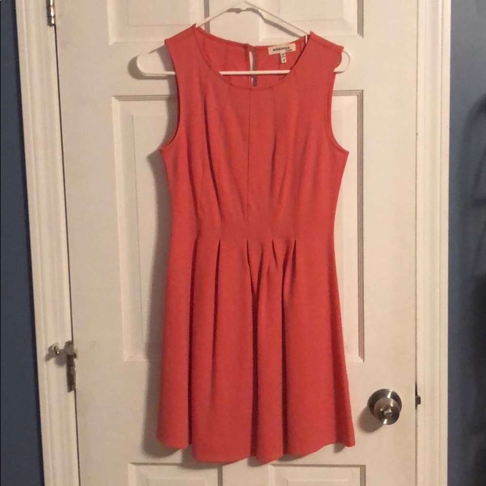 Pink cocktail dress